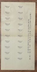 Hisse Senedi - İmputul 1916 ( 46 X 23 cm )