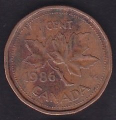 Kanada 1 Cent 1986