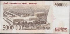 7.Emisyon 5 000 000 Lira J17 686603 Çok Temiz+