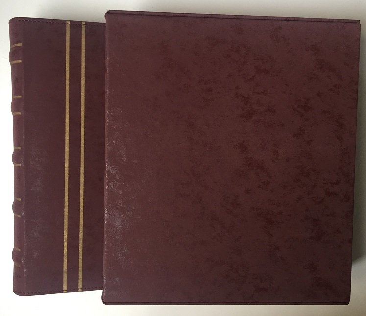 VEGA KASETLİ ALBÜM ( BORDO ) LÜKS NUBUK