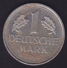Almanya 1 Mark 1990 F