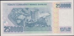 7.Emisyon 3.Tertip 250000 Lira I78 541259 Çilaltı Çil