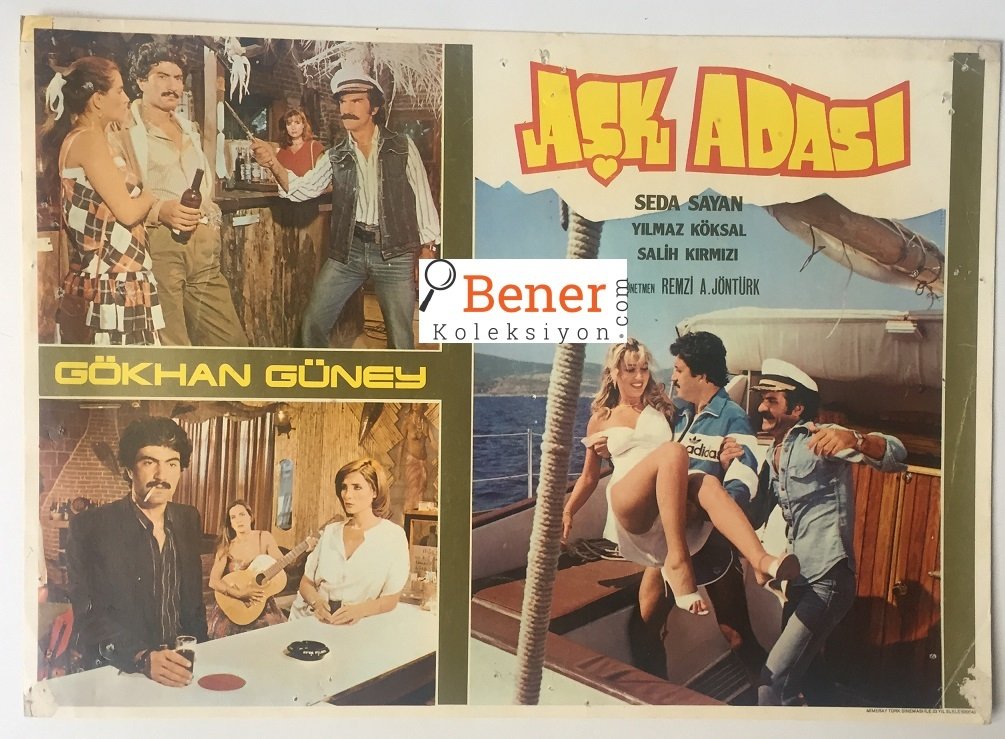 AŞK ADASI - GÖKHAN GÜNEY - SEDA SAYAN - YILMAZ KÖKSAL - LOBİ KARTI