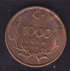 1995 Yılı 1000 Lira