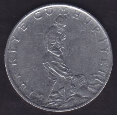 1974 Yılı 2.5 Lira Düz