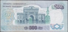 6.EMİSYON 2.TERTİP 500 LİRA M35 024683 ÇOK TEMİZ + eski kağıt para fiyatları
