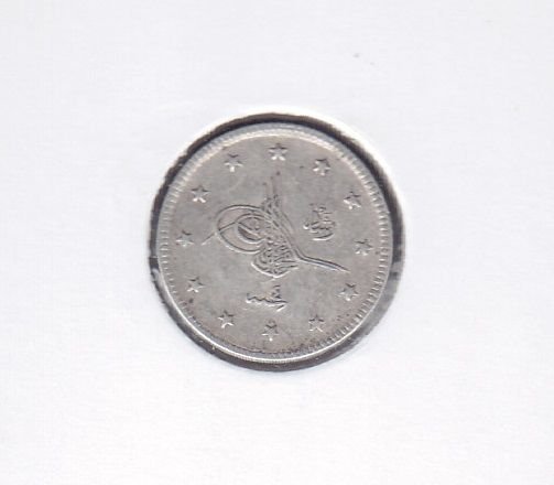 1327/4 Reşat 2 Kuruş Gümüş