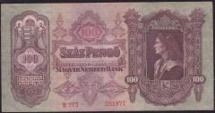 Macaristan 100 Pengo 1930 Çok Temiz+