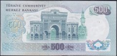 6.EMİSYON 2.TERTİP 500 LİRA M31 047700 ÇİLALTI