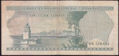 6.Emisyon 1.Tertip 10 Lira C06 412152 Çok Temiz