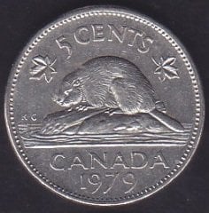 Kanada 5 Cent 1979