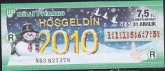 2009 31 Aralık Çeyrek Bilet - R Serisi