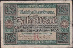 Almanya 10 Mark 1920 Çok Temiz