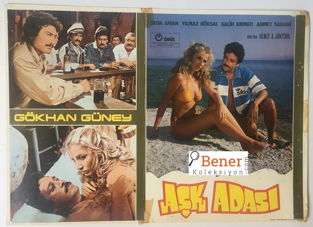 AŞK ADASI - GÖKHAN GÜNEY - SEDA SAYAN - YILMAZ KÖKSAL - LOBİ KARTI -4