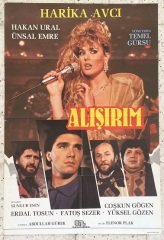HARİKA AVCI - HAKAN URAL - ÜNSAL EMRE - ALIŞIRIM - FİLM AFİŞİ eski para satan yerler