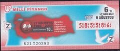 2009 9 Ağustos Yarım Bilet - Z Serisi