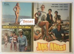 AŞK ADASI - GÖKHAN GÜNEY - SEDA SAYAN - YILMAZ KÖKSAL - LOBİ KARTI - 5