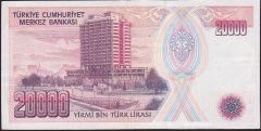 7.Emisyon 1.Tertip 20000 Lira C41 111250 Çok Temiz+