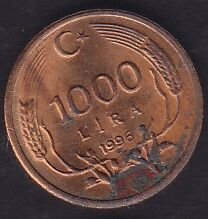 1996 Yılı 1000 Lira