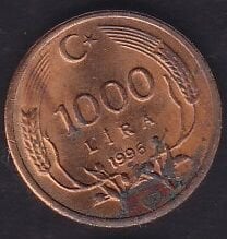 1996 Yılı 1000 Lira
