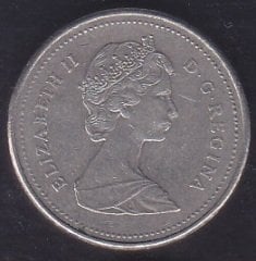 Kanada 5 Cent 1989