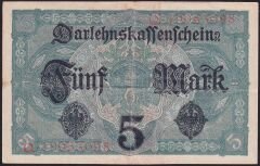 Almanya 5 Mark 1917 Çok Temiz+