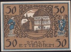 Almanya 50 Pfennig Notgeld 1922 Çil