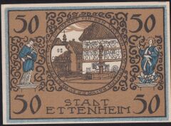 Almanya 50 Pfennig Notgeld 1922 Çil