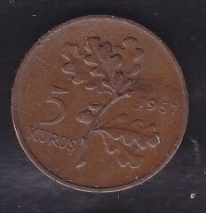 1967 Yılı 5 Kuruş
