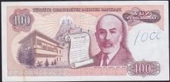 7.Emisyon 2.Tertip 100 Lira C28 158438 Çok Çok Temiz