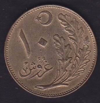 1926 Yılı 10 Kuruş