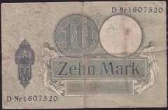 Almanya 10 Mark 1906 Çok Temiz