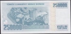 7.Emisyon 3.Tertip 250000 Lira H73 599580 Çilaltı