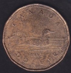 Kanada 1 Dolar 1993