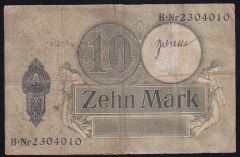 Almanya 10 Mark 1906 Çok Temiz