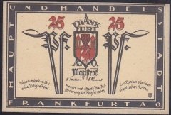 ALMANYA 25 PFENNİNG NOTGELD 1920 ÇİL