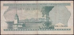 6.EMİSYON 1.TERTİP 10 LİRA A05 198348 ÇOK TEMİZ