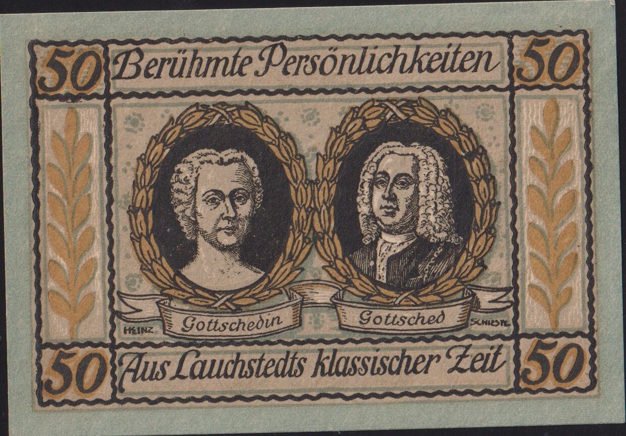 Almanya 50 Pfennig Notgeld 1921 Çil