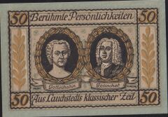 Almanya 50 Pfennig Notgeld 1921 Çil