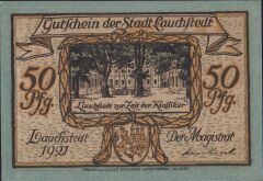 Almanya 50 Pfennig Notgeld 1921 Çil