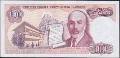 7.Emisyon 2.Tertip 100 Lira D09 804108 Çilaltı