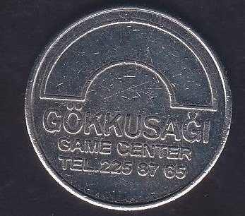 GÖKKKUŞAĞI OYUN JETONU FARKLI NUMARA