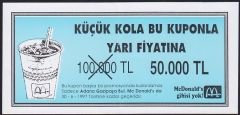 Mc Donald's İndirim Kuponu 1997