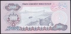 6.Emisyon 2.Tertip 1000 Lira E13 014300 Çilaltı
