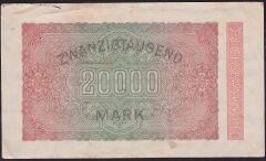 Almanya 20.000 Mark 1923 Çok Temiz+ ( Yıldızlı Seri )