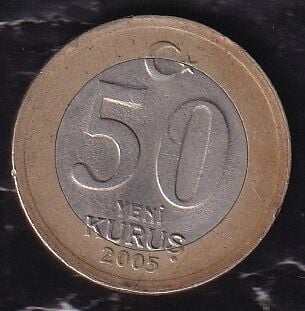 2005 Yılı 50 Yeni Kuruş