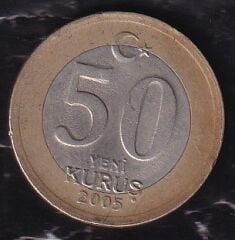 2005 Yılı 50 Yeni Kuruş