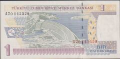 8.Emisyon 1 YTL A70 142329 Çilaltı Çil