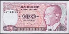 7.Emisyon 2.Tertip 100 Lira D17 135260 Çil