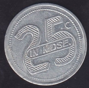 ANKARA NCO OPEN MESS 25 LİK NATO JETONU